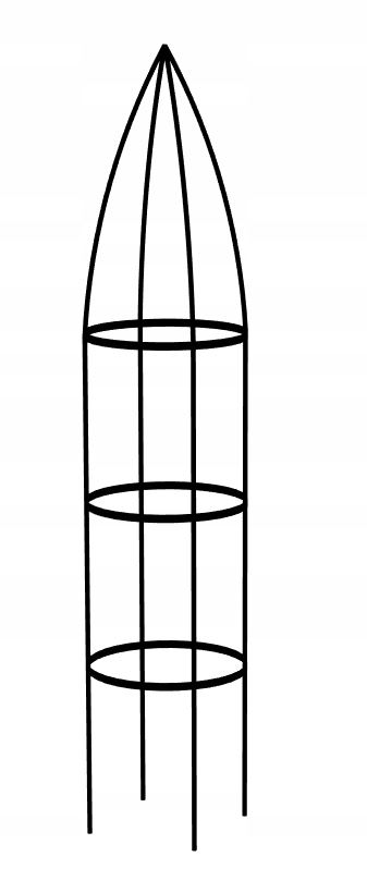 PERGOLA KOLUMNOWA PODPORA DO KWIATÓW ROŚLIN PNACZY